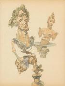 Carlos Nine - Illustration originale  publi&eacute;e dans Telerama,