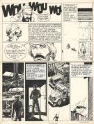 Claude Auclair - Simon du fleuve, Planche originale n&deg;35, ru