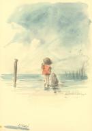 Claude K. Dubois - Cassandre, Illustration originale in&eacute;dite