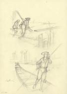 Patrice Pellerin - L'&Eacute;pervier, Illustration originale