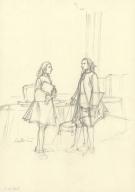 Patrice Pellerin - L'&Eacute;pervier, La Mission, Illustration orig