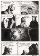 Jean-Marc Rochette - La Derni&egrave;re Reine, Planche originale n&deg;