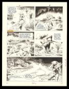 Andr&eacute; Cheret - Rahan, Le territoire des ombres, Planche orig