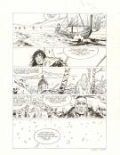 Corentin Rouge - Thorgal Saga, Wendigo, Planche originale n&deg;