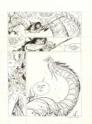 Corentin Rouge - Thorgal Saga, Wendigo, Planche originale n&deg;