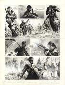 Steve Cuzor - Le Combat d'Henry Fleming, Planche originale n