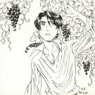 Patricia  Lyfoung  - La Rose &eacute;carlate , Illustration origina