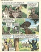 Frank Le Gall - Th&eacute;odore Poussin, La  vall&eacute;e des roses, Plan