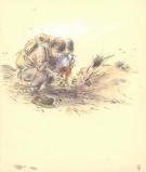 Claude K. Dubois - Un Papa d'aventure, Illustration original