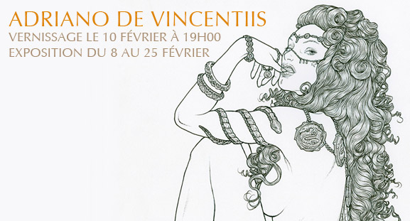 Exposition Adriano De Vincentiis du 8 au 25 f�vrier 2012