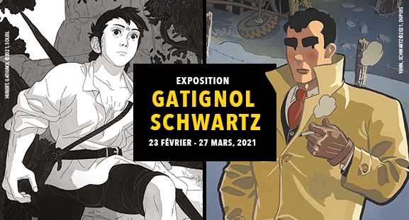 Exposition Gatignol et Schwartz, du 23 f�vrier au 27 mars 2021 � la galerie Daniel Maghen