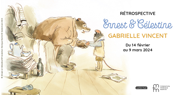 R�trospective Gabrielle Vincent Ernest et C�lestine du 14 f�vrier au 9 mars 2024 � la galerie Daniel Maghen