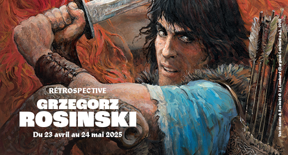 Rétrospective Grzegorz Rosinski/Thorgal, du 23 avril au 24 mai 2025 à la galerie Daniel Maghen