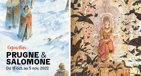 Exposition Patrick Prugne et Paul Salomone � la galerie Daniel Maghen du 11 octobre au 5 novembre