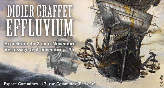 Exposition Didier Graffet - Effluvium- du 2 au 6 novembre � l'Espace Commines
