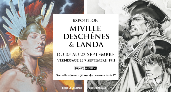 Exposition Miville-Desch�nes et Landa, du 5 au 22 septembre 2018