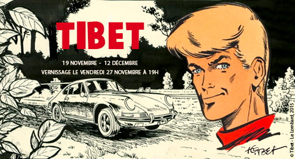 Exposition Tibet � la Maison de la Bande Dessin�e du 19 novembre au 12 d�cembre 2015