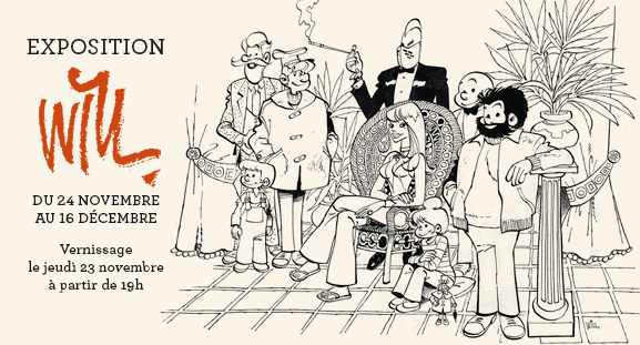 Exposition Will - Du 24 novembre au 16 d�cembre 2017 � la galerie Daniel Maghen